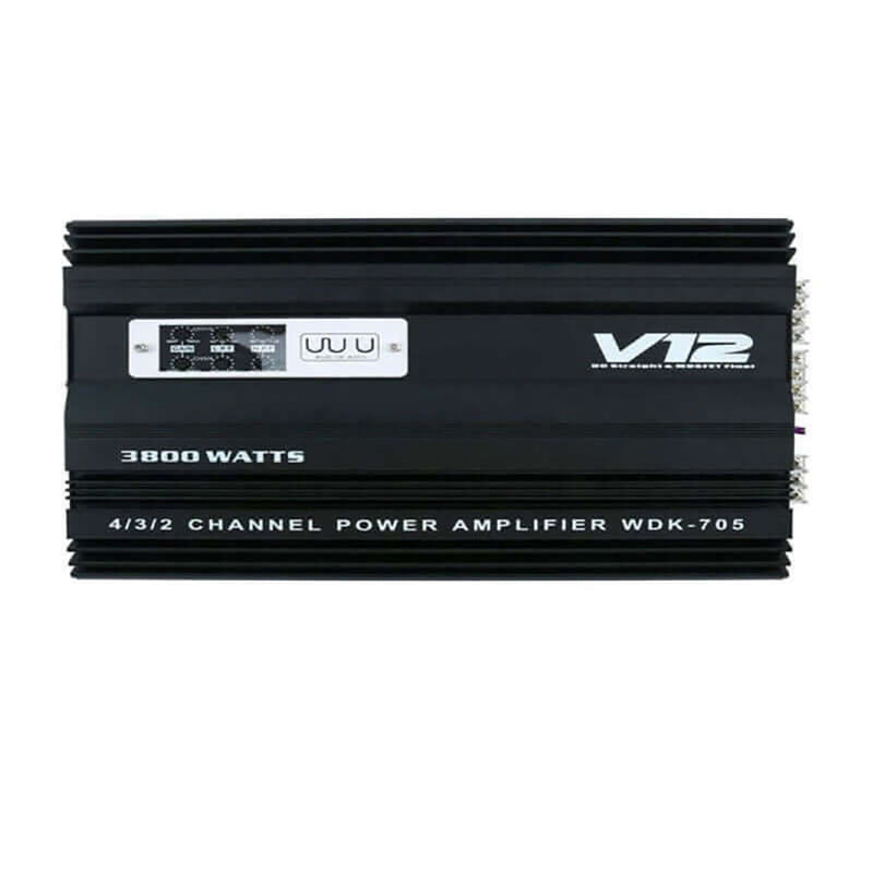 Car Amplifier 3800W 4 Channels