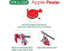 Potato Peeler Core Apple Peeler Spiralizer Alloy Peelers