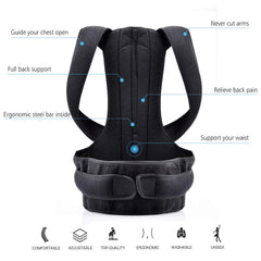 Posture Corrector Adjustable Back Straightener - Posture Support