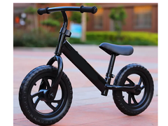 Kids Balance Bike Ride On Bicycle Black