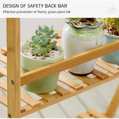 3 Tier Foldable Bamboo Deco Plant Rack