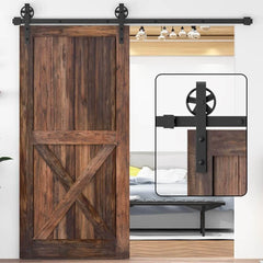 Barn Door Hardware Rail 1.83m