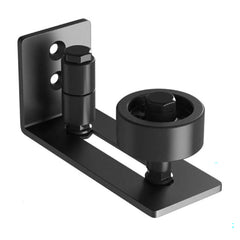 Sliding barn door hardware black finish