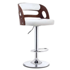 Barstools Retro Chair Footrest With Pu Seat