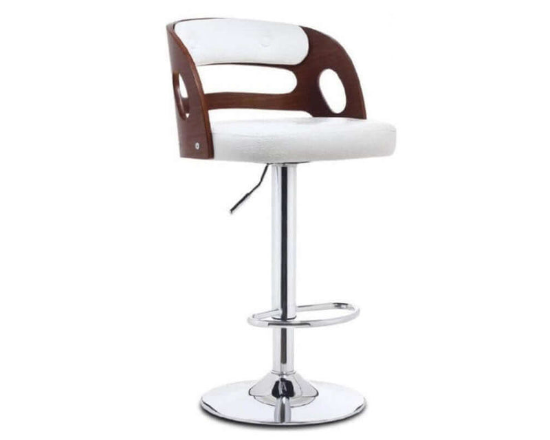 Barstools Retro Chair Footrest With Pu Seat