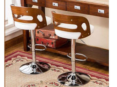 Bar Stools Bar Stools Retro Chair Footrest With Pu Seat