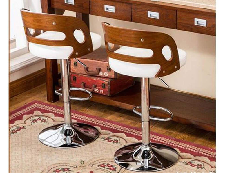 adjustable swivel bar stool