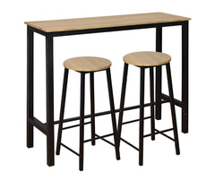 Bar Table Set with Bar Stools - Bar Table