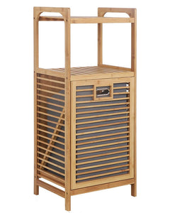 Bamboo Bathroom Cabinet Hamper Cabinet Organizer