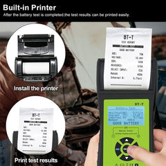 Car Battery Tester with Printer