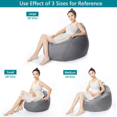 Large Bean Bag Cover 2Pcs