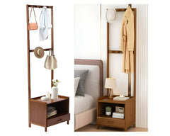 bamboo rack with drawer