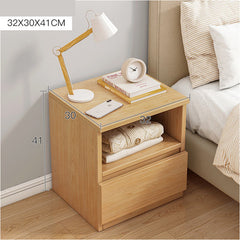 Bedside Table with Drawers