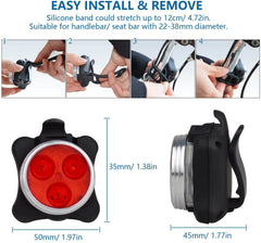 Rechargeable LED Bike Light Sets