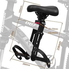 Kids Bike Seat and Handlebar Pack (2-5 years) Mounted Bicycle Saddle Seat child’s  Seat child Bike Seat