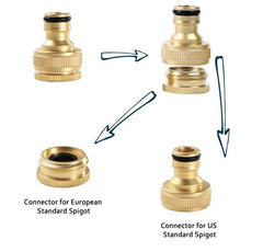 Expandable Flexible Garden Hose Spray Nozzle