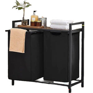 VASAGLE laundry basket rack