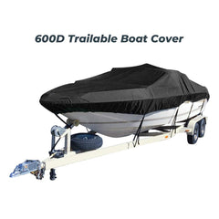 Trailerable Boat Cover, Heavy Duty 600D