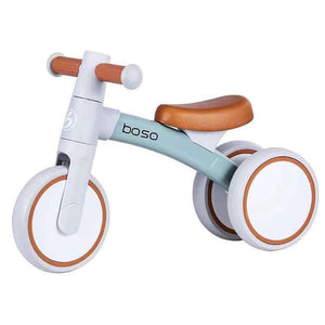 Grey three wheel ride on trike