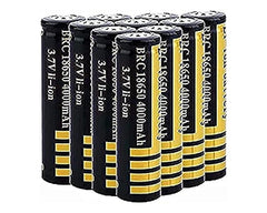 12 x 18650 Rechargeable Battery - 16850 Battery 12 Pcs