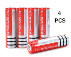 18650 Rechargeable Battery 4pcs