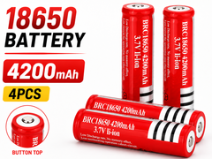 18650 Rechargeable Battery 4pcs