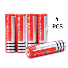 18650 Rechargeable Battery 4pcs