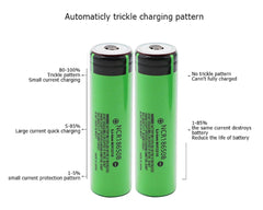 18650 Battery Rechargeable NCR18650B 12PCS