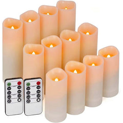 flameless LED candle set