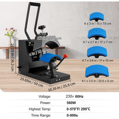 Hat Heat Press machine , Cap Heat press machine