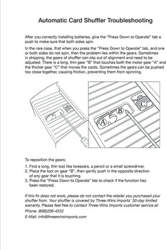 Automatic Card Shuffler