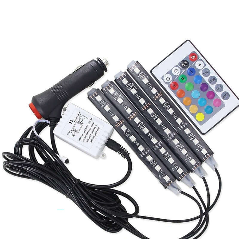 Car RGB LED strip lights