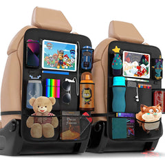 Car back seat organizer front view
