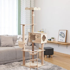 Cat Tree House