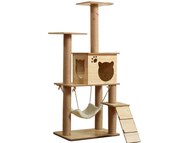 Cat Tree House Condo Furniture Cat Climbing Frame Cat Claw Board