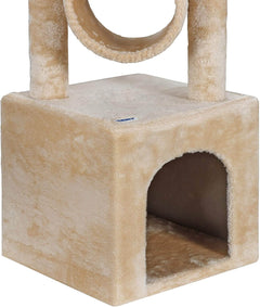 Cat Tree House Scratching Post Tree Play House 93cm