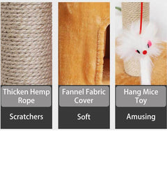 Cat Tree Climbing Scratching Column