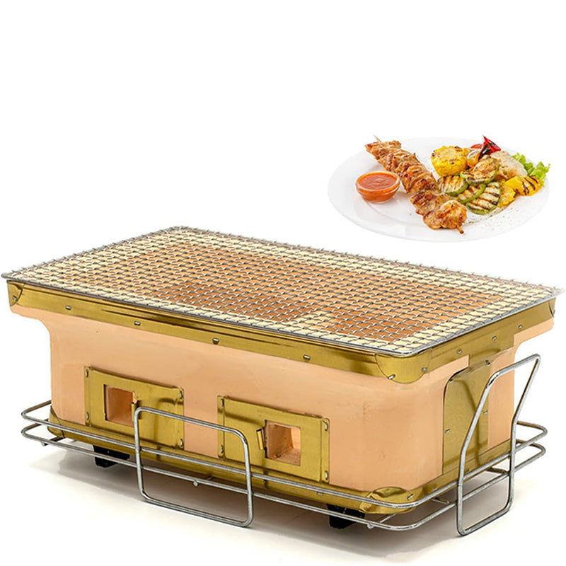 Japanese Ceramic Hibachi Charcoal Table Grill