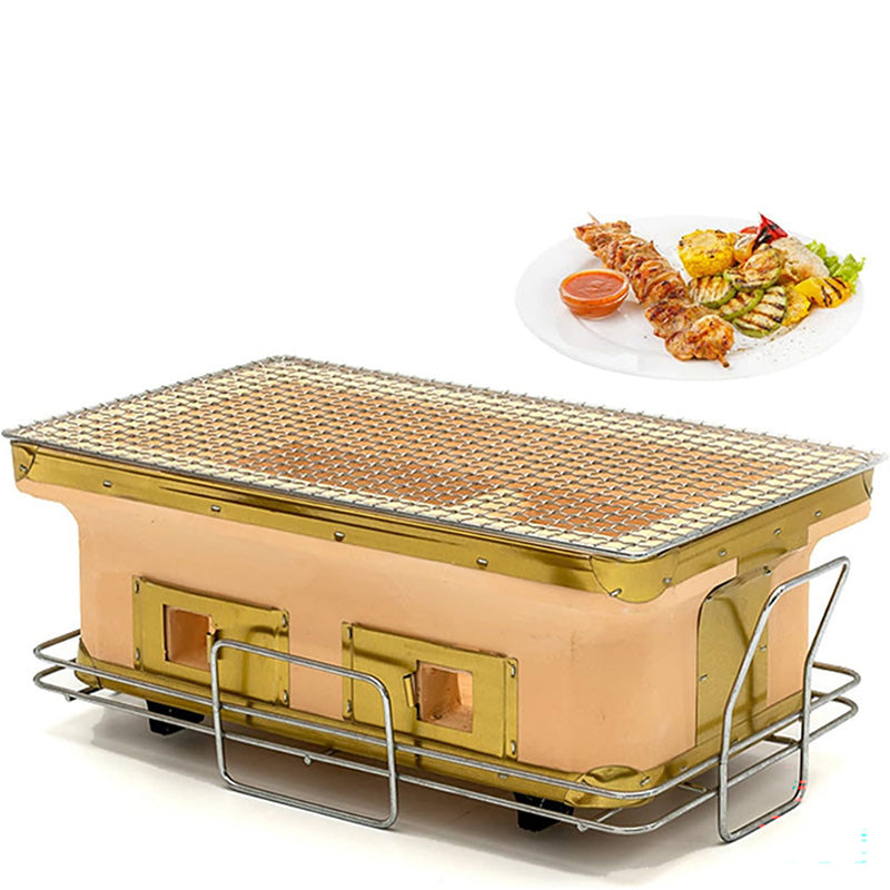 Japanese Ceramic Hibachi Charcoal Table Grill