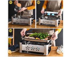 stainless steel chafing dish buffet set 36*27cm