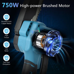 Makita Compatible Mini Cordless Chainsaw 6 Inch