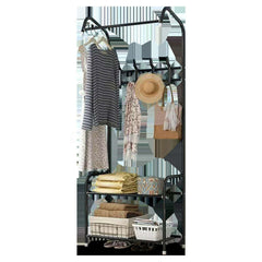 Cloth Rack Garment Rack Garment Clothes Holder Hanger Floor Stand Organizer