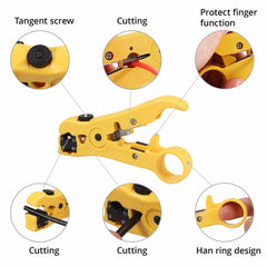 Crimper Tool for Coaxial Cable