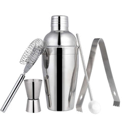 Cocktail Shaker 750Ml Set Bar Drink Mixer Kit Stainless Steel