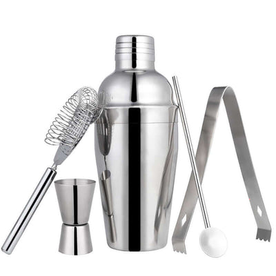 Cocktail Shaker 750Ml Set Bar Drink Mixer Kit Stainless Steel