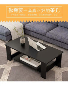 Coffee Table 80cm Black