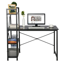 Computer Desk with Bookshelf