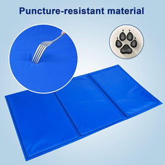 Pets Gel Cooling Mat Pet Dog Cooling Pad Extra Large