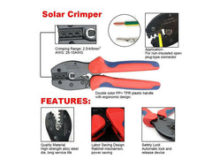 Solar Crimper MC4 PV Crimping Pliers Cable