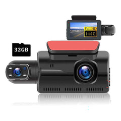3 inch dash cam front view